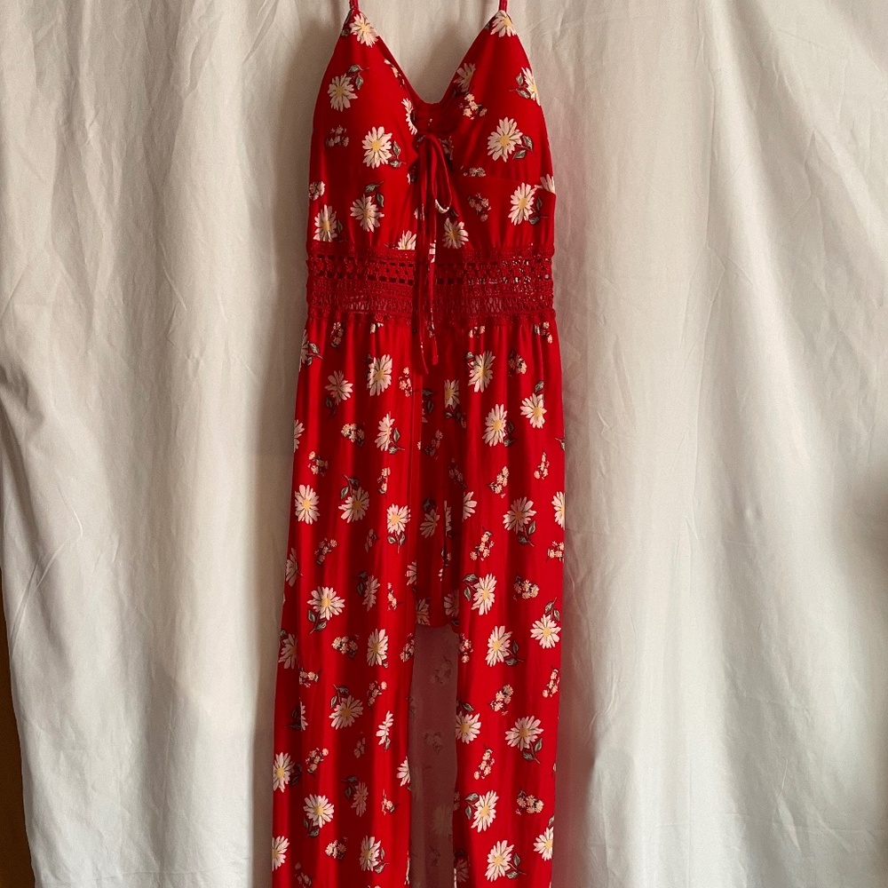 NWOT No Boundaries Romper with Attached Skirt Size Small (3-5) - Picture 1 of 12